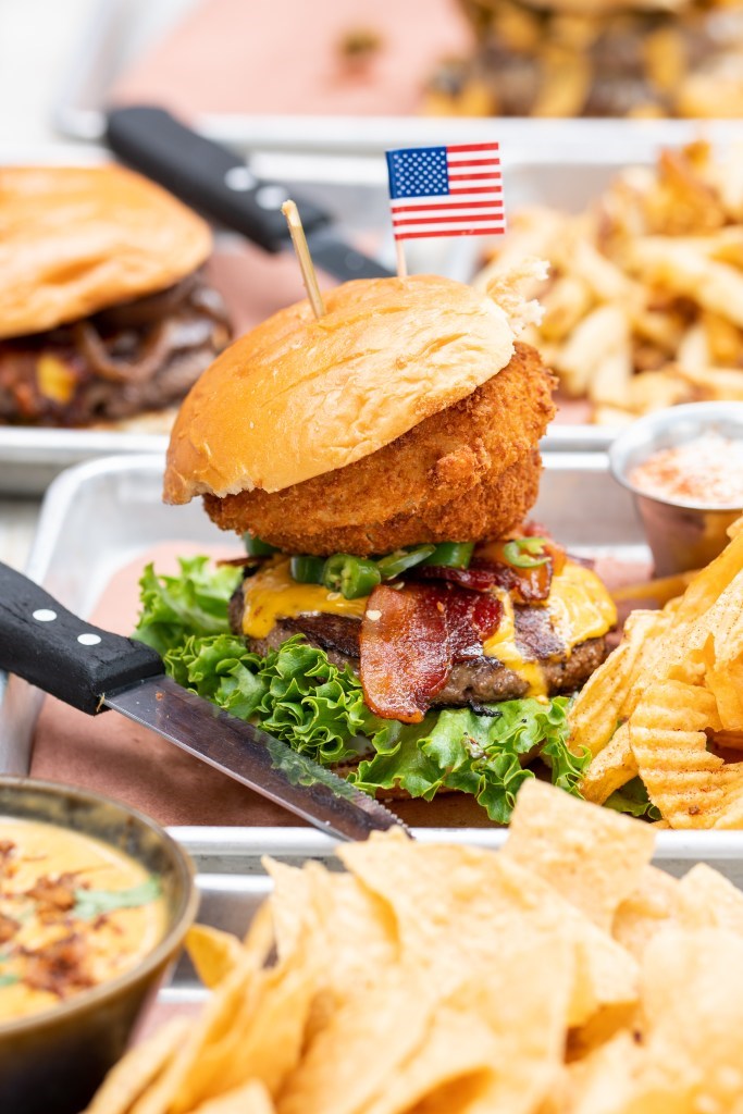 LSA Burger Go national burger day spirit of the hero denton