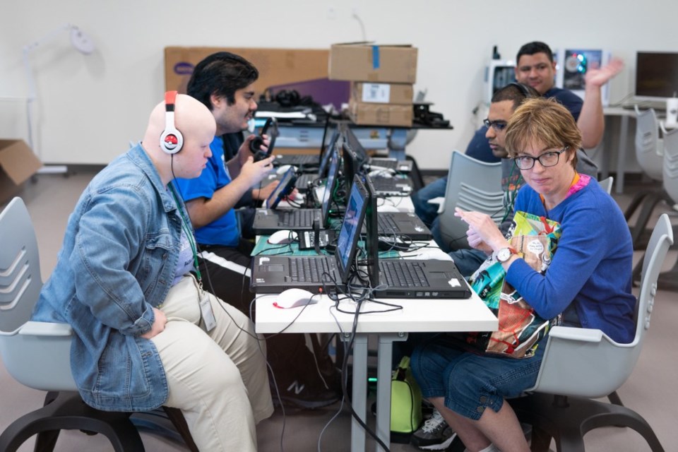 Inside the Tech Lab at My Possibilities Campus for Higher Learning, Plano. Hipster. hipsters