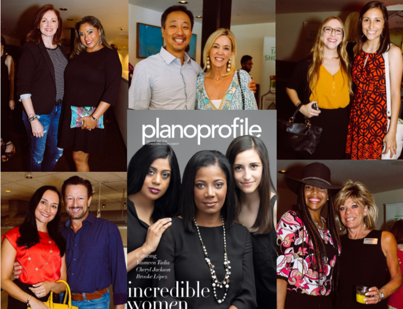 Plano Profile cover party, mi cocina, the shops at legacy, yasmeen tadia, cheryl action jackson, brooke lopez