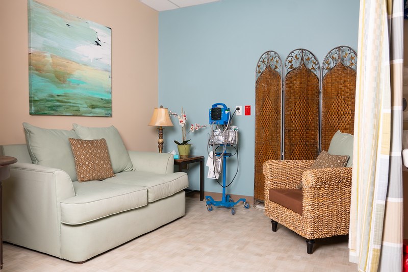 the Serenity Room at Texas Health Presbyterian Hospital Plano Photo: Cori Baker