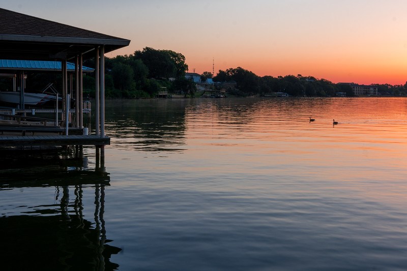  Texas Lake Granbury is one of the most relaxing Texas lakes. | Photo by Cori Baker