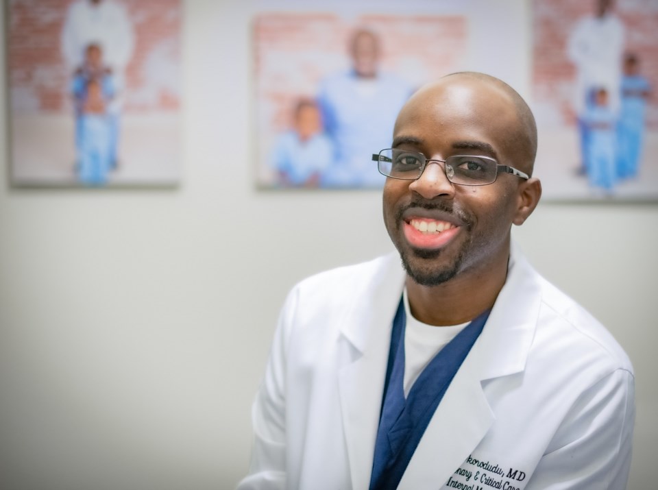 Dr Dale Okorodudu Black Men in White Coats