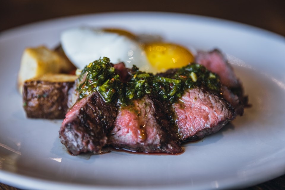 Local Yocal in McKinney offers up a best breakfast in the form of mouthwatering steak and eggs