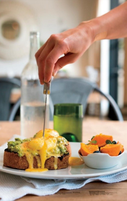 avocado eggs benedict sixty vines