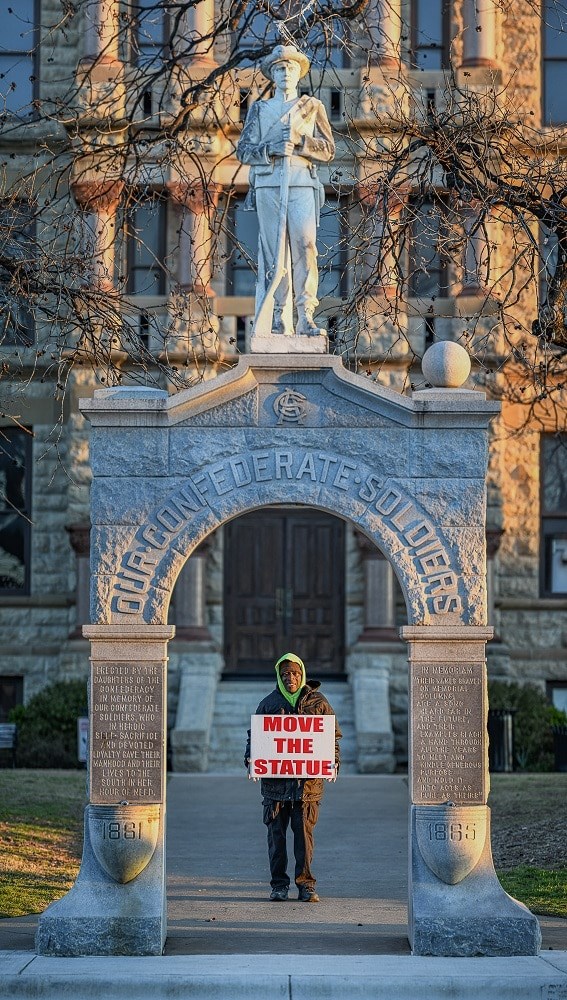 Denton Confederate Monument by David Downs