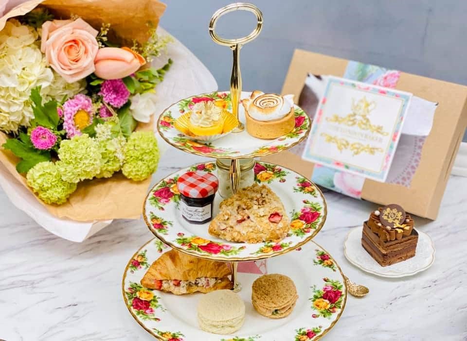 London Baker high tea