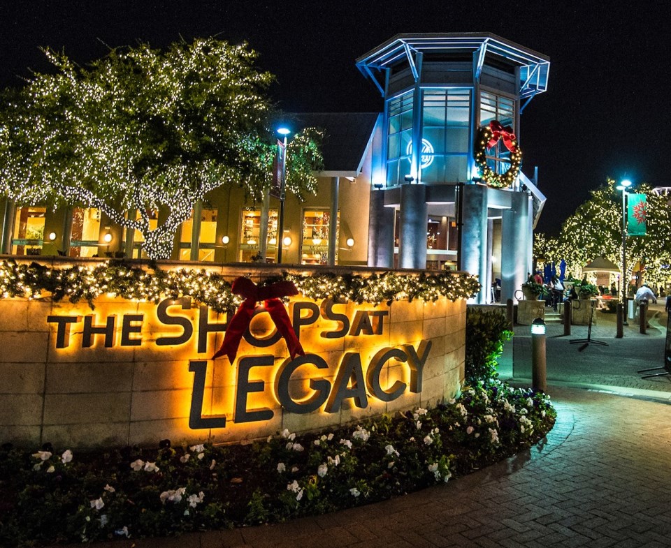 holiday events shops at legacy
