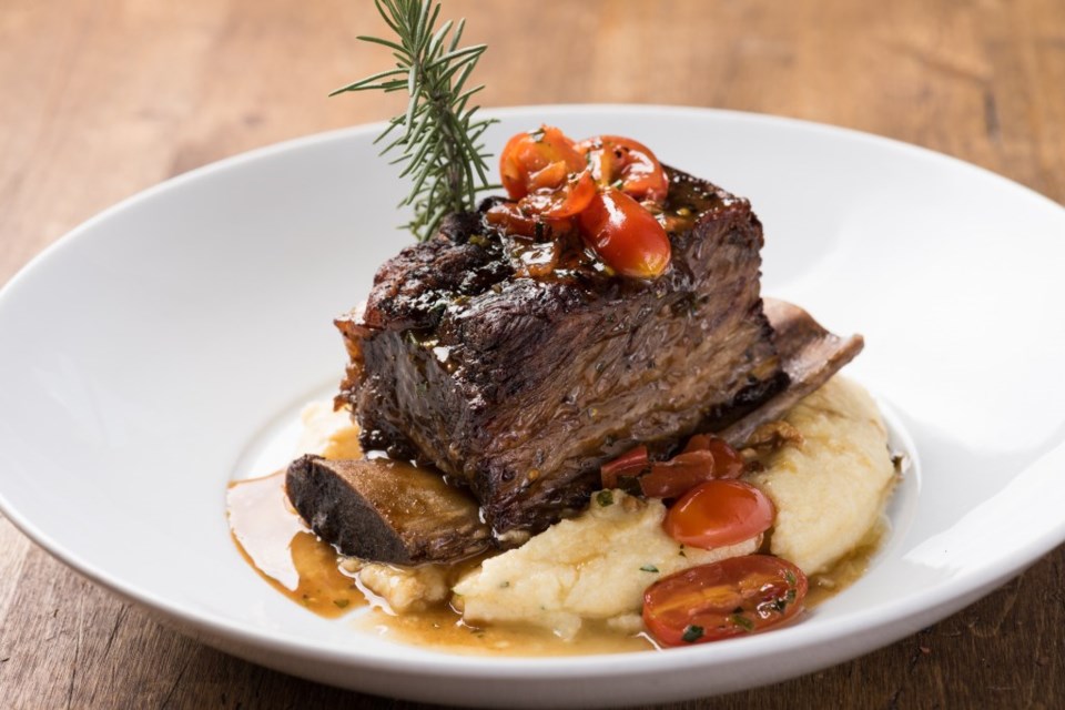 holiday meal Chianti Braised Short Rib