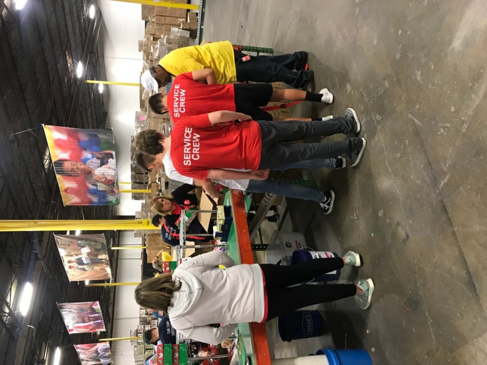 Impact Frisco volunteers at work