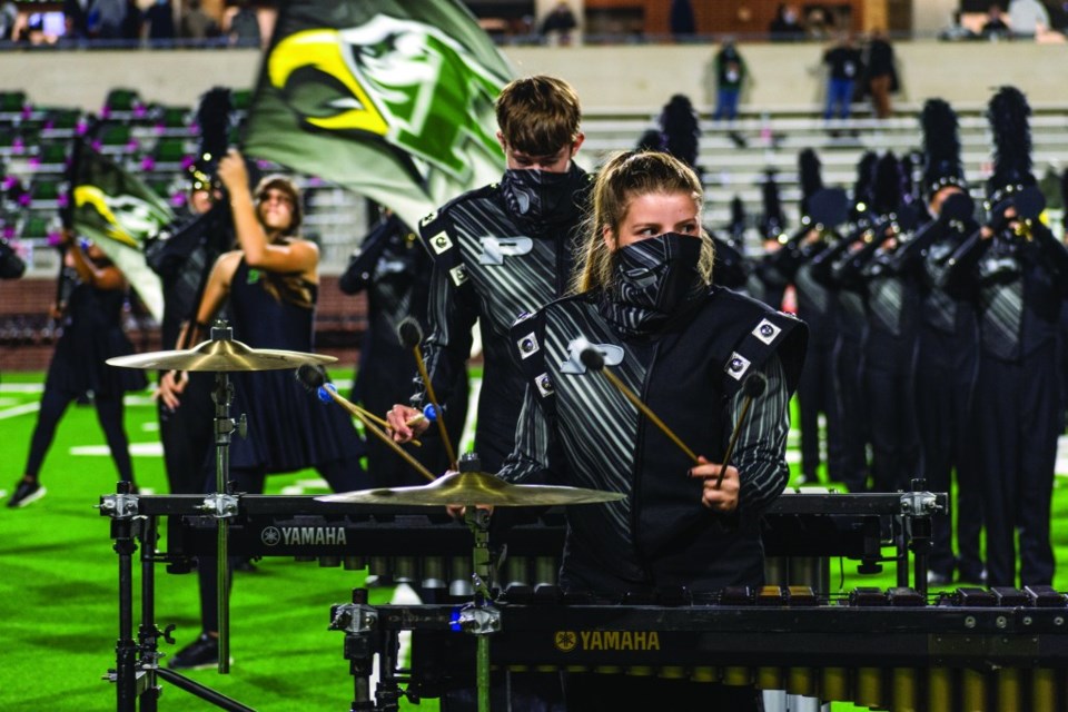 prosper band plays halftime