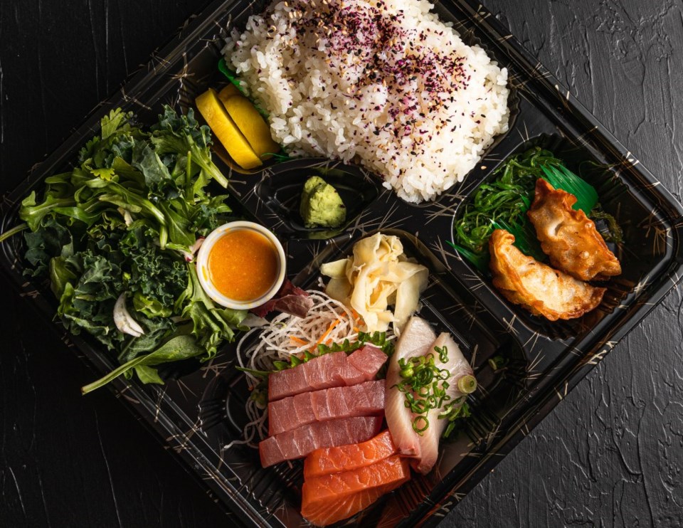 Plano cheap eats ebesu sushi bento box