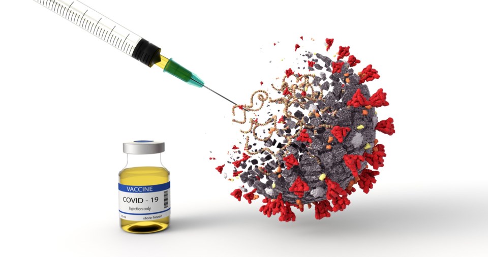 Realistic,3d,Illustration,Of,Covid-19,Vaccine.,Corona,Virus,Sars,Cov