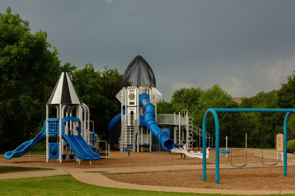 Waterford Park in Allen, Texas has one of the best playgrounds in Allen, Texas.