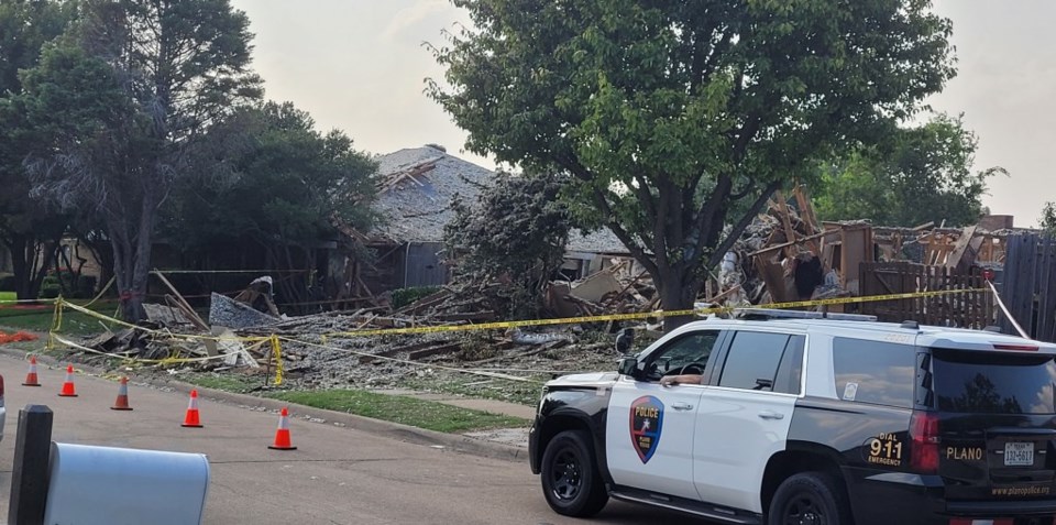 Police at scene of Plano home explosion | Jordan Jarrett