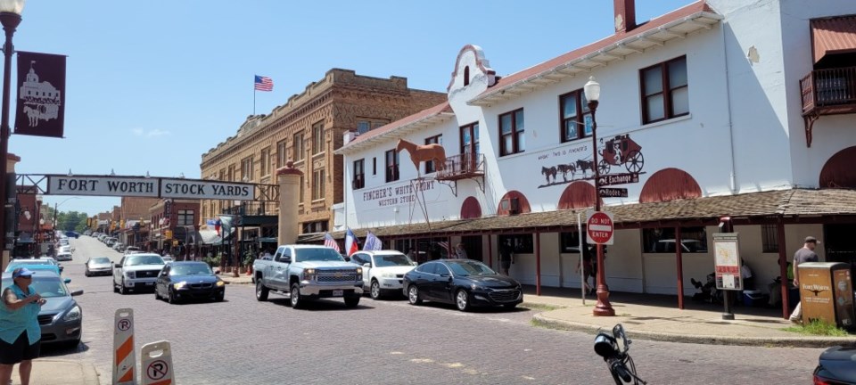 The Fort Worth Stockyards are yours to explore, day or night! | Photo by Jordan Jarrett 