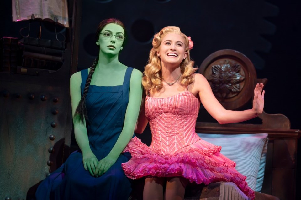Allison Bailey & Talia Suskauer in the North American Tour of WICKED (D). An "August to do" for sure! | Photo by Joan Marcus