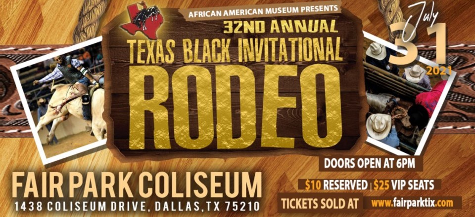 The Texas Black Invitational Rodeo promises to be an exciting thing to do this weekend! | Fair Park
