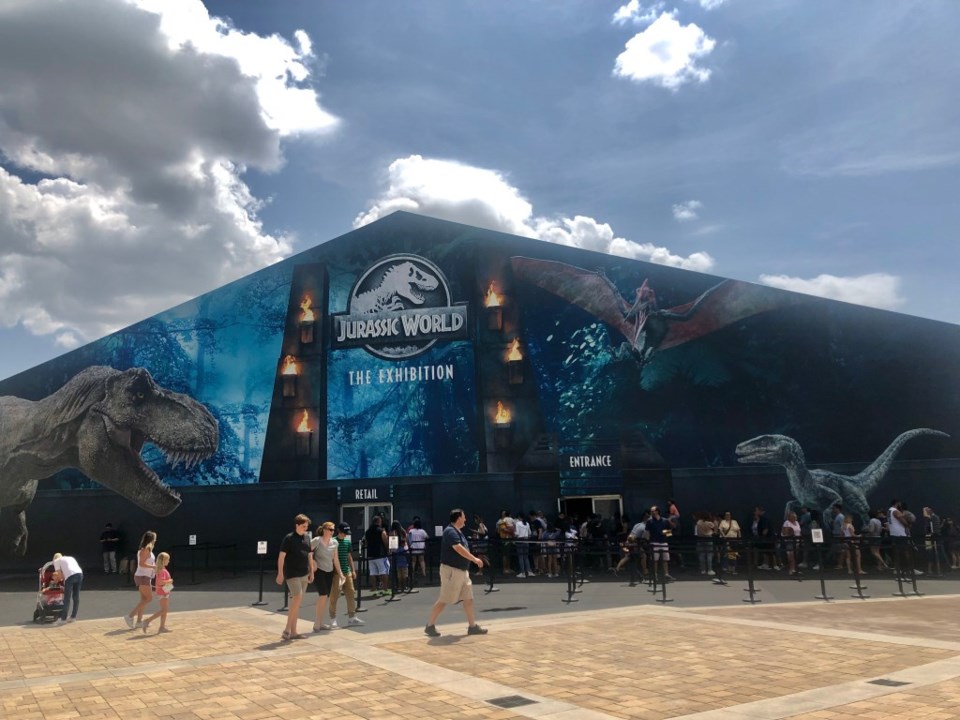 Jurassic World: The Exhibition is on par with any Disney World attraction... and it's right in Grandscape at The Colony!