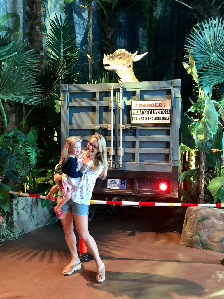 There are surprises and photo-ops galore at Jurassic World: The Exhibition!