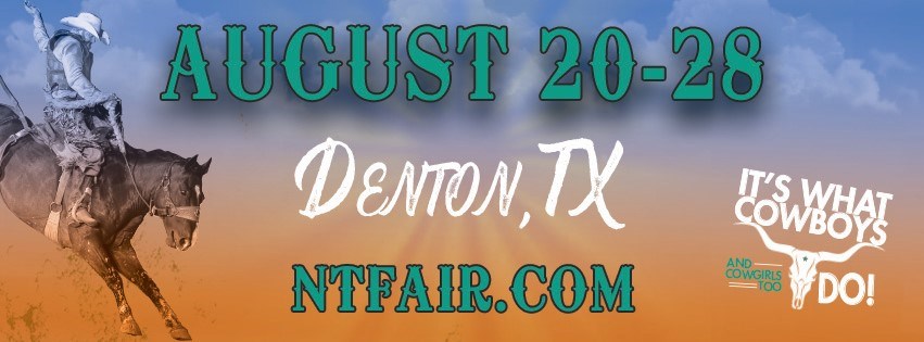 The 2021 North Texas Fair and Rodeo is gonna be a rip-roarin good time to add to your "August to do's"... learn more! | From Facebook