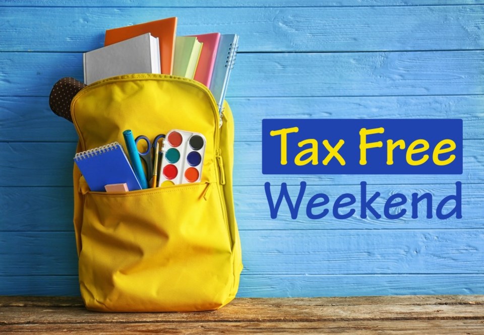 Are you ready for the tax free weekend?