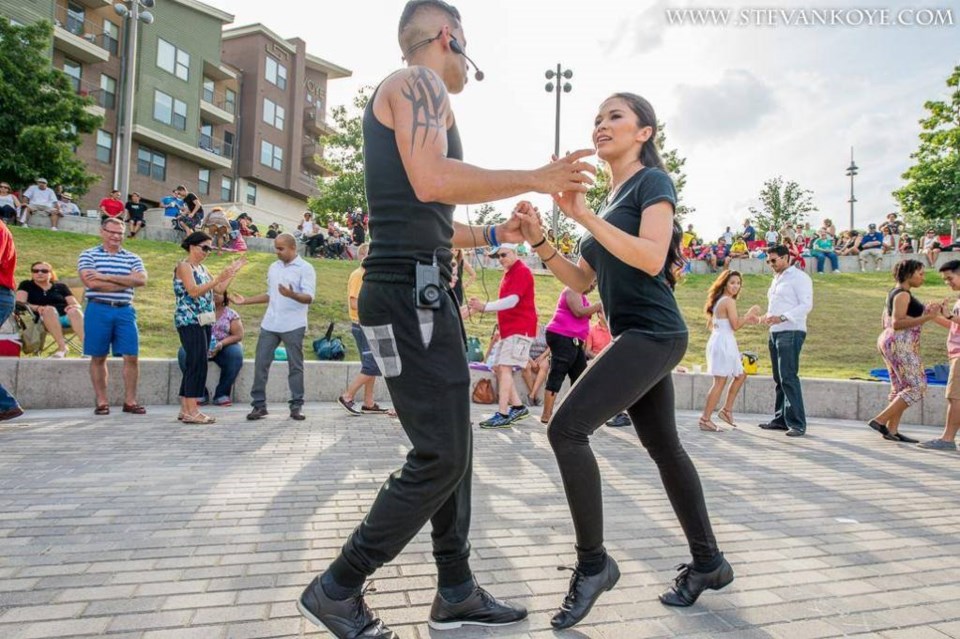 The Vitruvian Salsa Festival is the perfect thing to do this weekend for anyone with dancing shoes!
