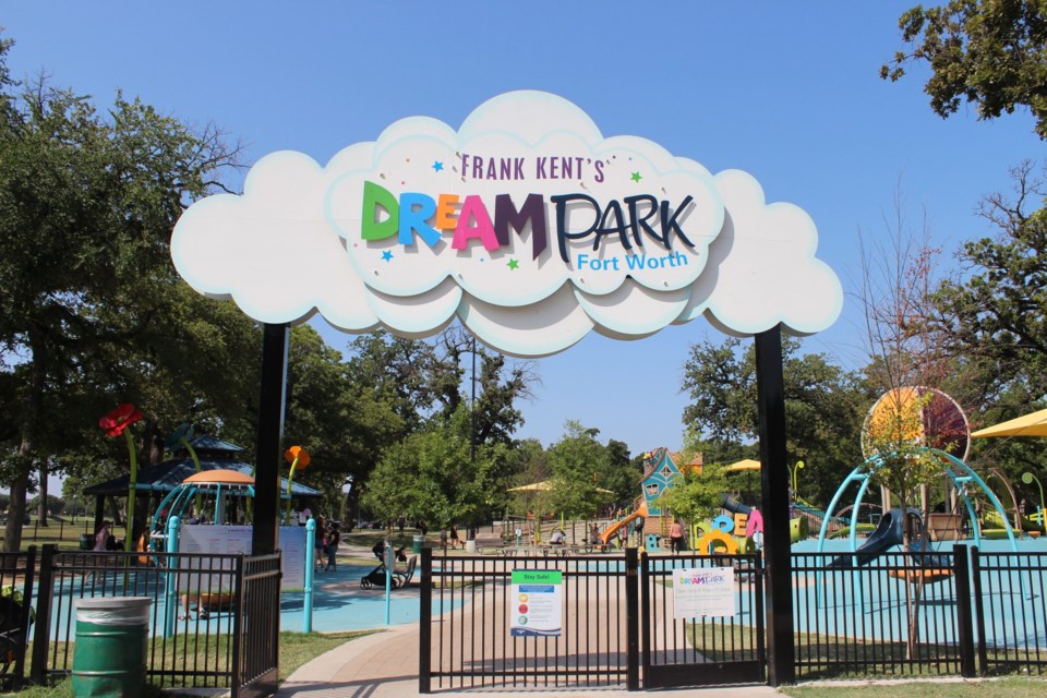 Frank Kent&#8217;s Dream Park at Trinity Park, Fort Worth
