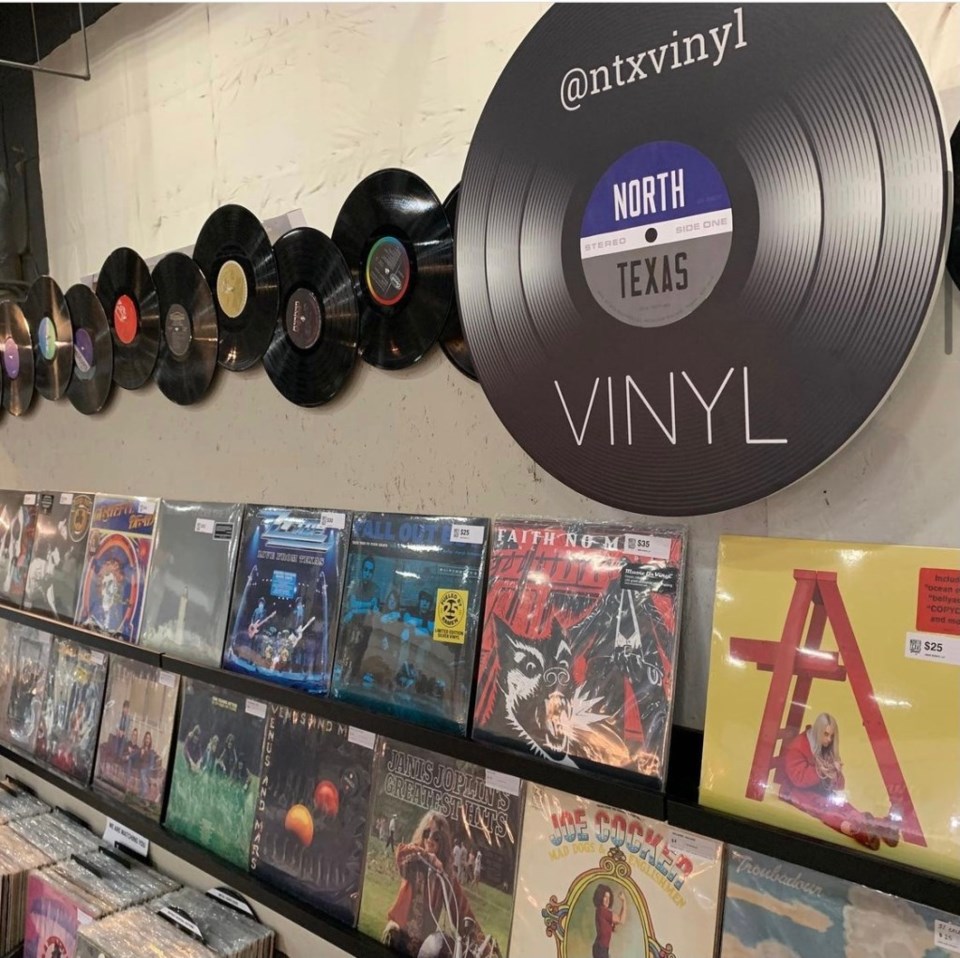 NTX Vinyl will open their second record store location in Frisco this September | Via @ntxvinyl on Instagram