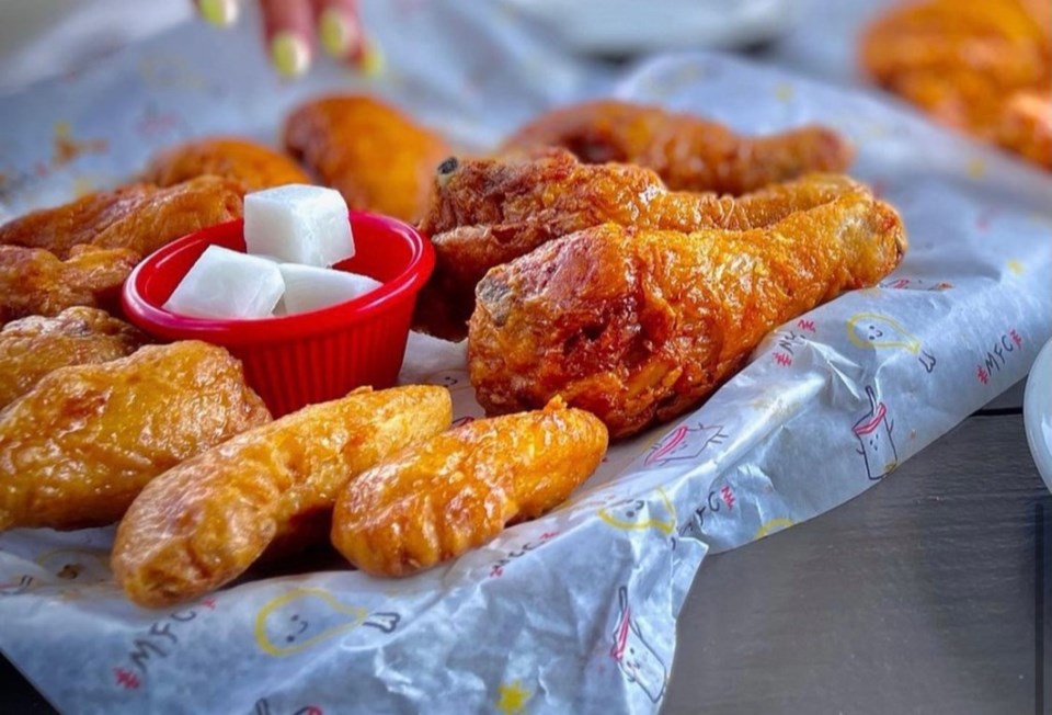 Mad for Chicken's Korean fried chicken can be ordered as wings, drumsticks or boneless breasts | Via mfc_mckinney on Instagram