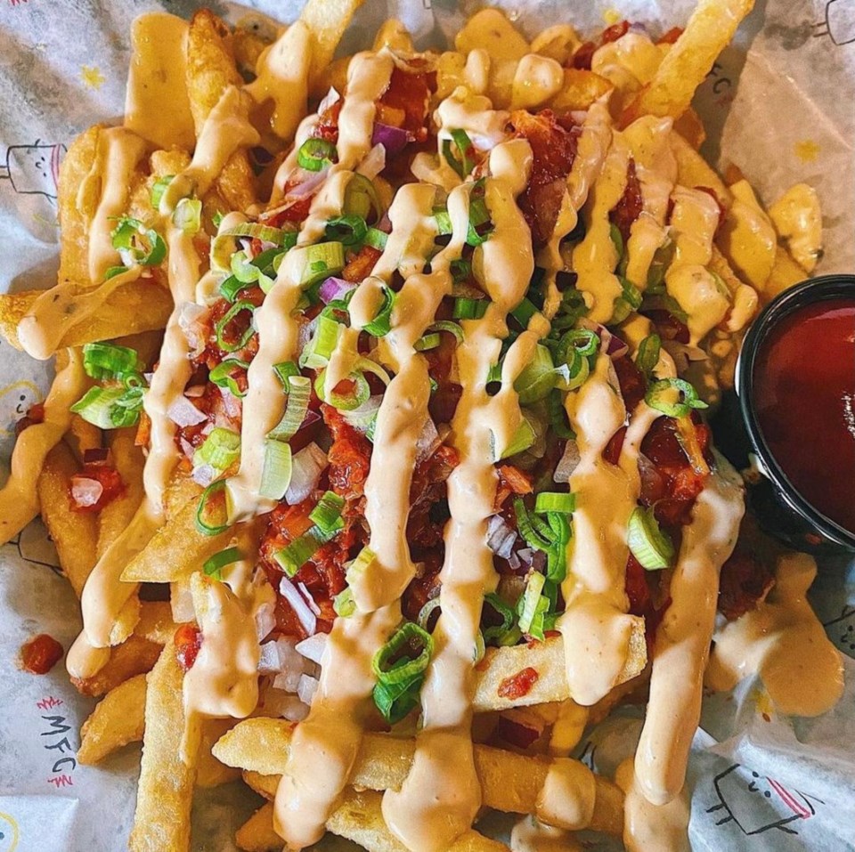 We will always get the kimchi fries. Every time. | Via @madforchicken on Instagram