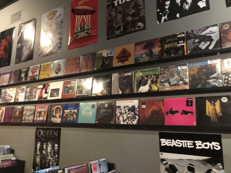 This woman-owned record store in McKinney offers hip-hop, rock, metal and more. Photo credit: Alex Gonzalez