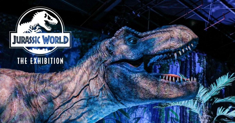 Jurassic Park Exhibition is a fun family activity to do this weekend... but hurry! Tickets are selling out fast!