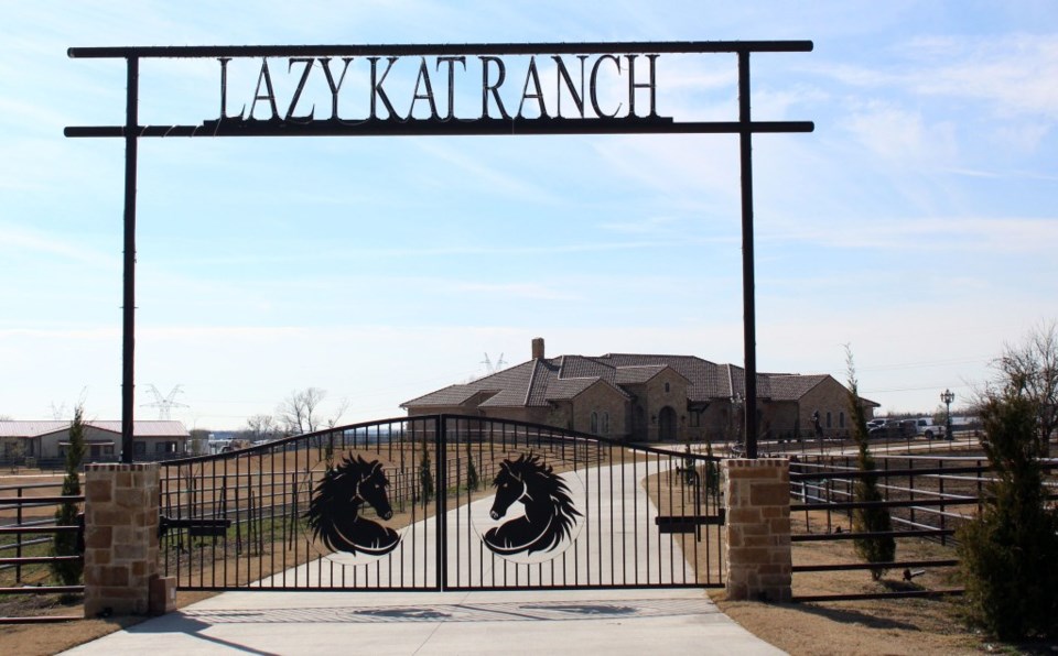 Lazy Kat Ranch was established in March of 2020 by Celina residents Mario and Kat Dozzo. It's home to Kat's Andalusians.