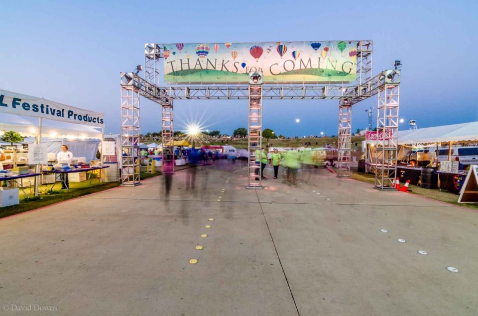 The close of the Plano Balloon Festival in years past. | David Downs