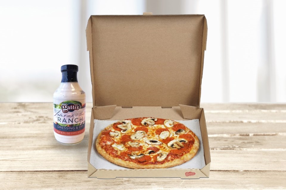 Gatti's customers can finally bring home the pizza parlor's signature ranch restaurant product by the bottle | Image courtesy of Mr. Gatti's Pizza