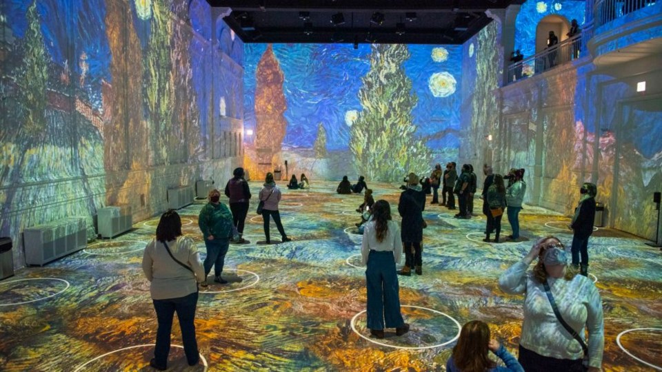 Immersive Van Gogh is a beautiful thing to do this weekend!