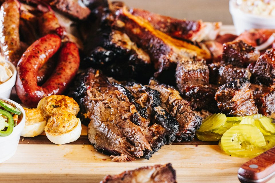 A glance at Lockhart Smokehouse's savory offerings