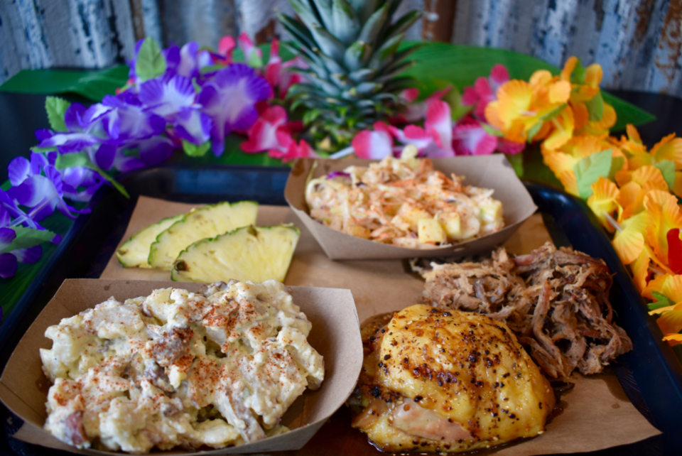 We can't wait to get a taste of this special Hawaiian dinner at Dock Local in Legacy Hall on Labor Day! | Image courtesy of Legacy Hall