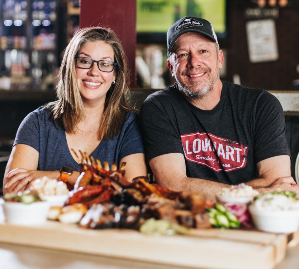 Lockhart Smokehouse owners Jill and Jeff Bergus will celebrate the restaurant's 10th anniversary this October.