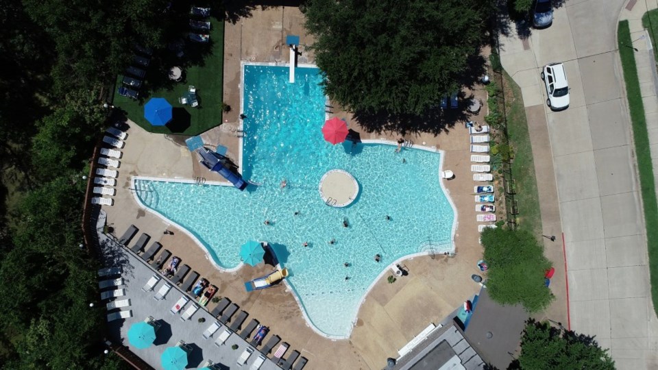 The Texas Pool has been a favorite of Plano-ites for 60 years. It's a cool spot for Labor Day weekend! | Image courtesy of Texas Pool | Fun family-friendly Labor Day weekend activities, 2021