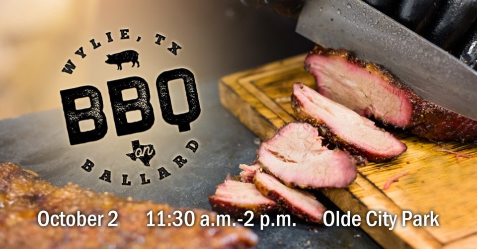 BBQ on Ballard is Wylie's first-ever barbecue cook-off!