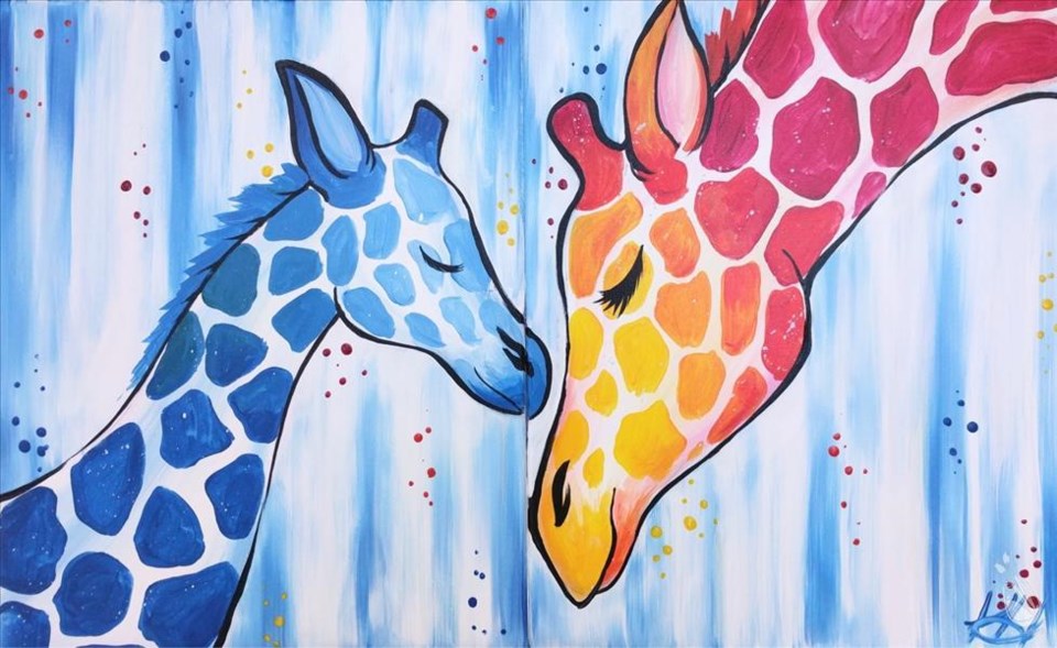Kick back for a day of creativity with the family, at this special class offered by Painting With a Twist on Labor Day. | Image courtesy of Painting With a Twist