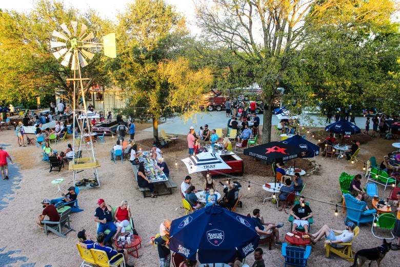 The Truck Yard in The Colony is a great food truck park in Collin County.