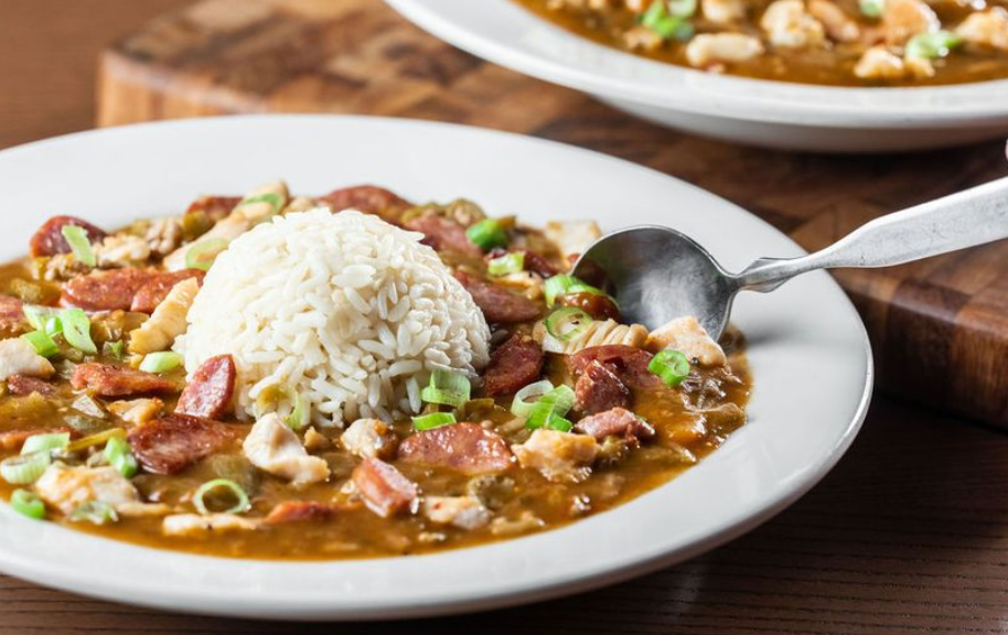This gumbo... er, GUMBEAUX from Razzoo's is indescribably gorgeous! | Courtesy of the Razzoo's Cajun Cafe - McKinney Facebook page