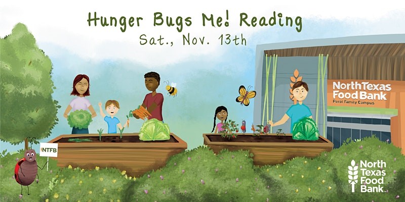 Join North Texas Food Bank for this special book reading on Nov. 13!