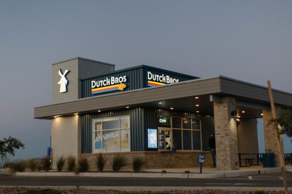 Based in Oregon, Dutch Bros. offers a variety of sweet, bold and festive caffeinated beverages, now in Plano and McKinney. | Image courtesy of Dutch Bros. Coffee.