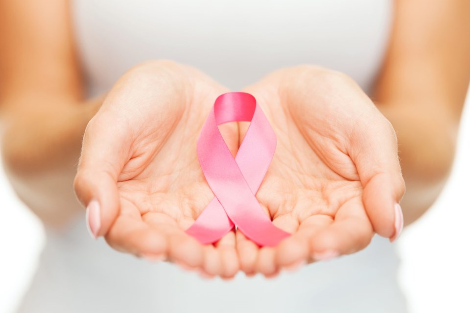 Healthcare,And,Medicine,Concept,-,Womans,Hands,Holding,Pink,Breast