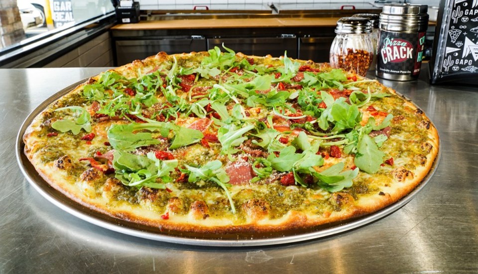GAPco is bringing several of its signature pizzas to Richardson, including the delicious pesto sciutto | Image courtesy of Greenville Avenue Pizza Company