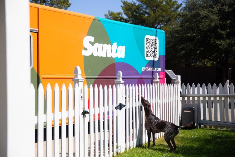 A new personalized shopping experience, the Santa app brings gifts right to your home. | Image courtesy of Santa, Inc.