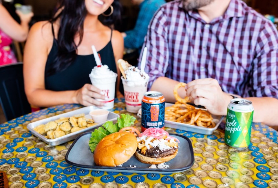 twisted root, twisted root burgers, best burgers, downtown plano
